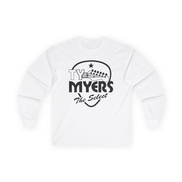 Ty Myers Guitar Pick Unisex Ultra Cotton Long Sleeve Tee