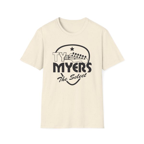 Ty Myers Guitar Pick Unisex Softstyle T-Shirt